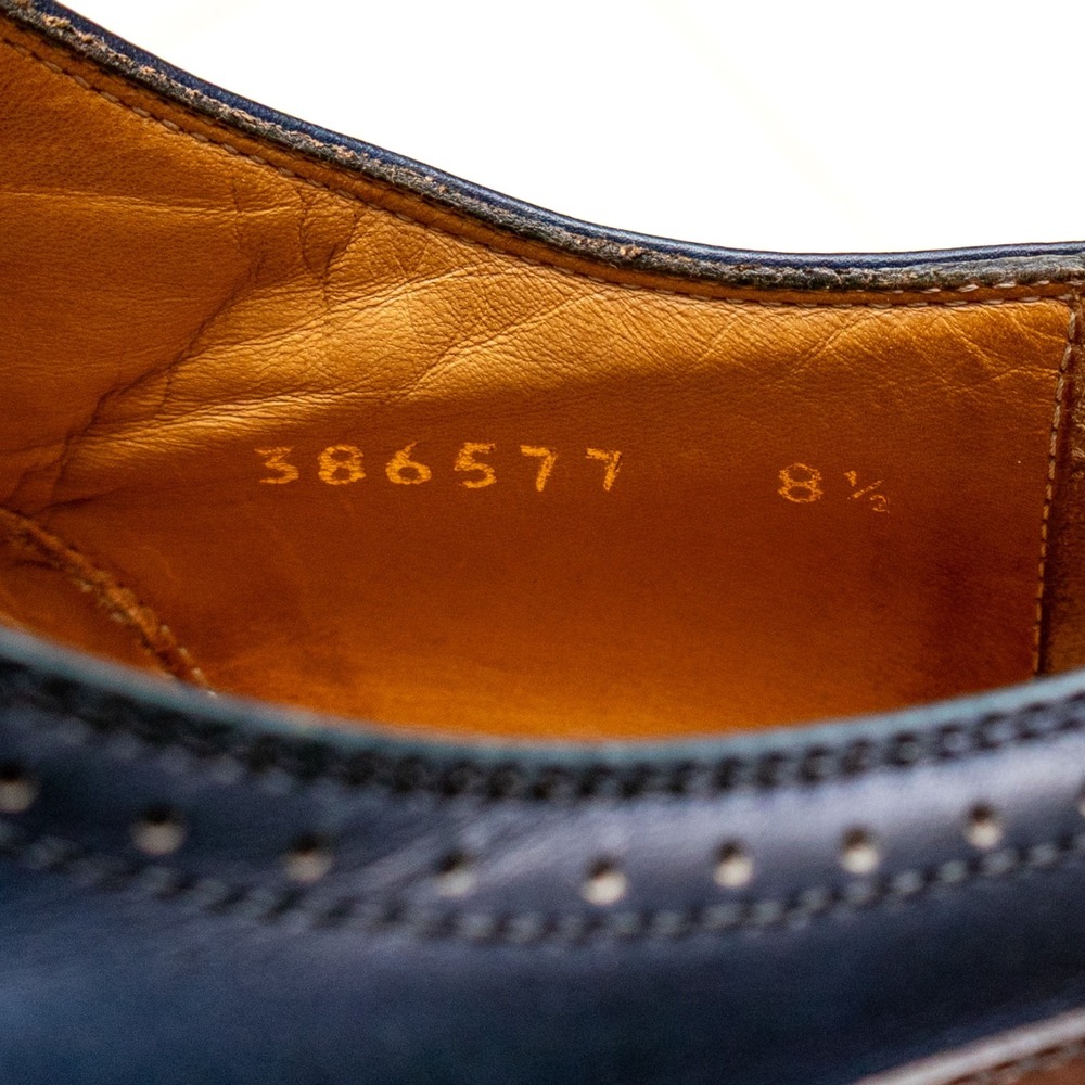 Gucci Men's 5 Tone Leather Monk Strap Brogue Cap Toe Dress Shoes UK 8.5 / US 9 - Picture 10 of 15